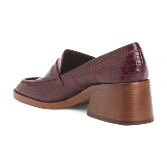 NEW DOLCE VITA Talie Low Heeled Pumps in cabernet for women 1125 3t7 - Picture 9 of 9